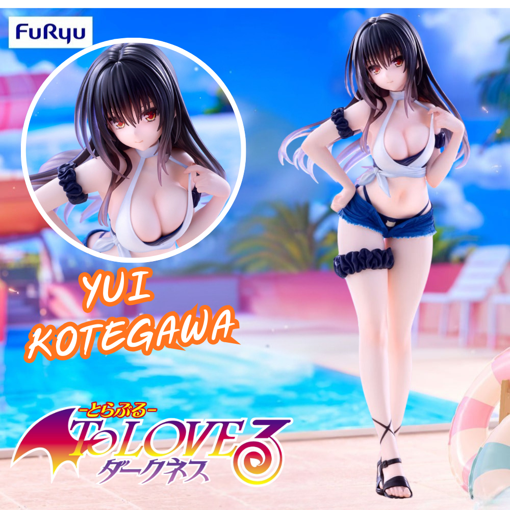 (Pre-order)/โมเดลยุย มือ1 ฟิกเกอร์แท้จากญี่ปุ่นTO LOVE RU DARKNESS TRIO-TRY-IT FIGURE YUI KOTEGAWA (ในรูปตัวอย่างงาน)