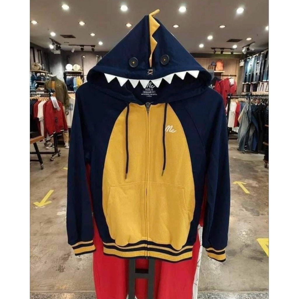 [พร้อมส่ง/รุ่นฮิต] เสื้อฮู้ดดี้ไดโนเสาร์🦖 Mc jeans มีบริการเก็บเงินปลายทาง