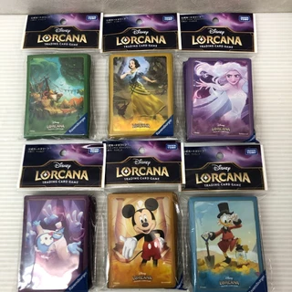 Disney Lorcana TCG Official Card Sleeve ซองใส่การ์ดลายลิขสิทธิ์แท้ ลอร์คานา ภาษาญี่ปุ่น