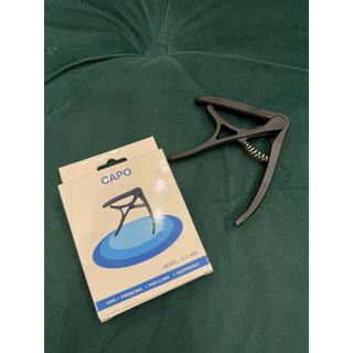 CAPO Guitar คาโป้กีต้าร์ วัสดุพลาสติก ABS น้ำหนักเบาแข็งแรง เสียบปิ๊กได้