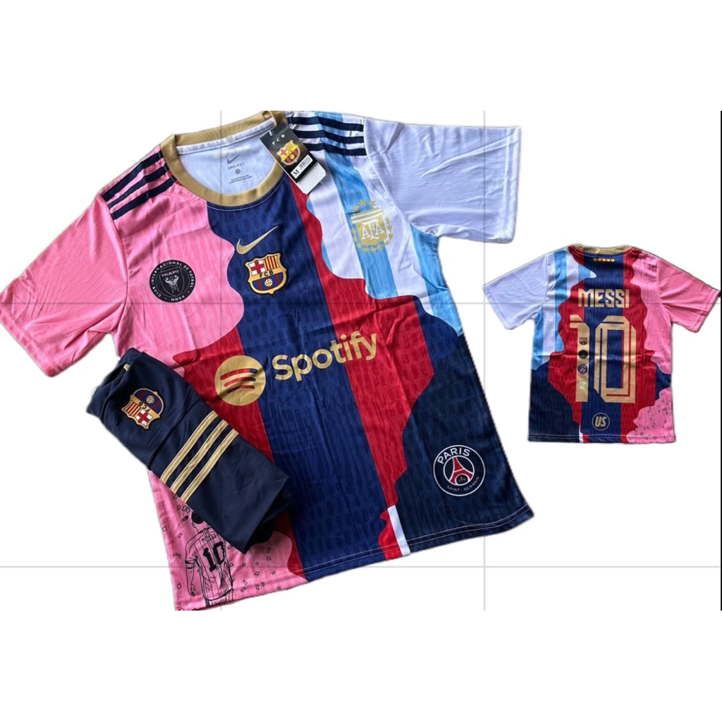 Newชุดบอลชุดกีฬาเสื้อพร้อมกางเกงผ้านิ่มเย็นใส่สบายซักรักษาง่ายใส่สบายไม่ระคายเคืองต่อผิว