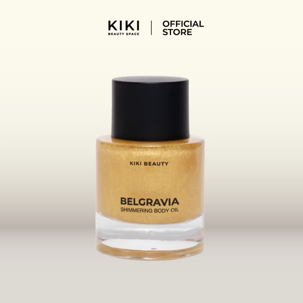 (สินค้าแถมเท่านั้น) KIKI BEAUTY BELGRAVIA SHIMMERING BODY OIL