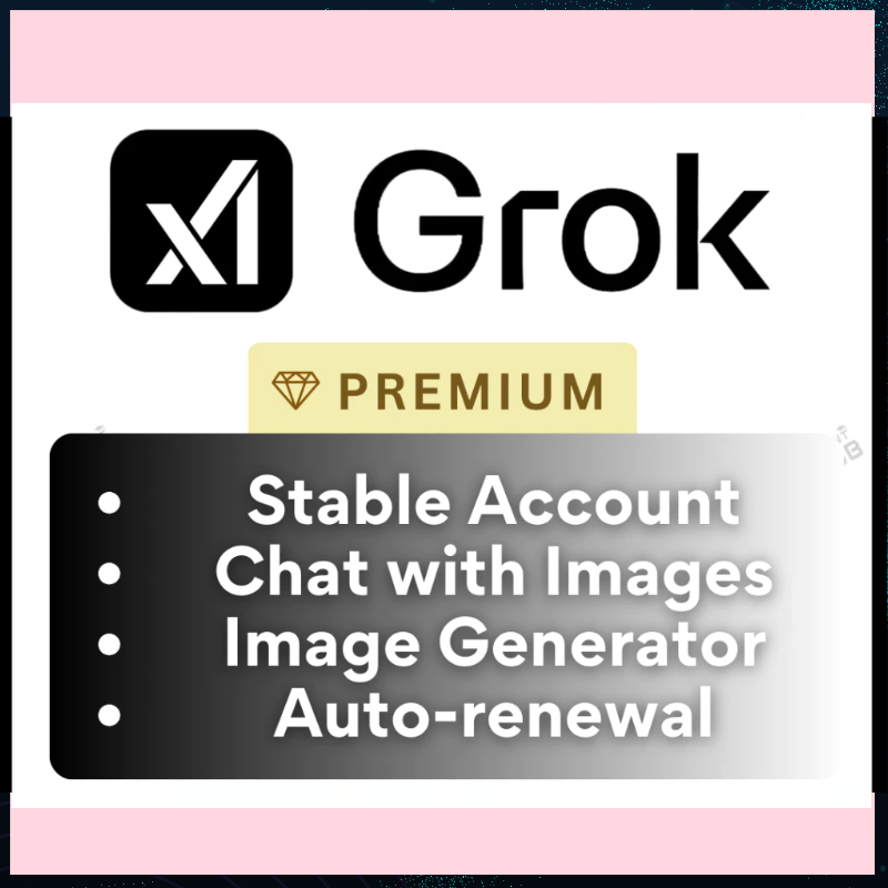 💖𝗴𝗿𝗼𝗸 𝟰.̄เวอร์ชันใหม่ ใช้งานโดย 2-4 คน 1month💖