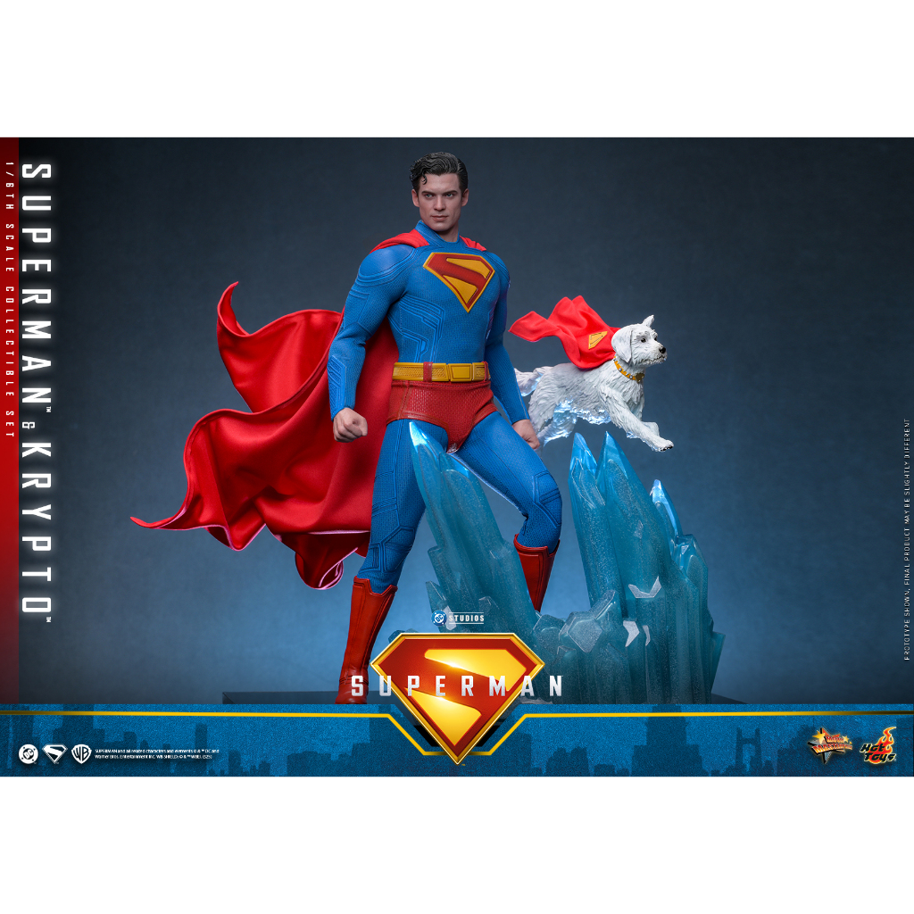 Hot Toys MMS812 Superman - Superman & Krypto 1/6 มือสอง ของครบ สภาพดี DC **พร้อมส่ง**