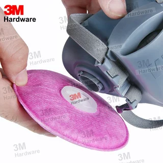 3M 2097 แผ่นกรองสำหรับงานฝุ่น ฟูมโลหะ P100 (1 คู่) งานเชื่อม ตลับกรองฝุ่น แผ่นกรองไอระเหยน้ำมัน