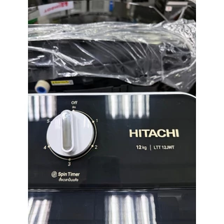 HITACHI เครื่องซักผ้า 2 ถัง รุ่น LTT12JWT ขนาด 12 โล รับประกันมอเตอร์ 10 ปีเต็ม