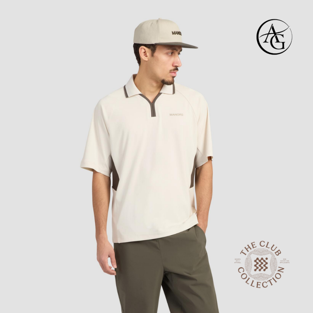 MANORS SS26 เสื้อโปโลผู้ชาย Club Polo