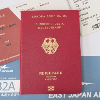 เยอรมัน สมุด passport สมุดเดินทาง Visa ขนาดเท่าของจริง ปริ๊น…