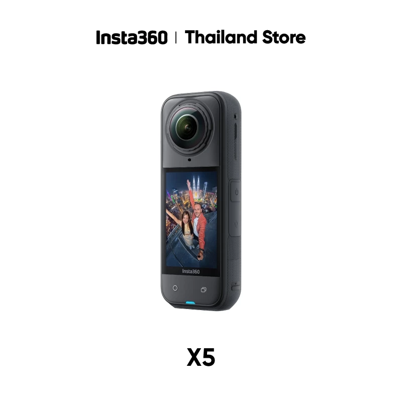 Insta360 X5 | Action Cameras | กล้องแอคชั่น | วิดีโอ 360° 8K 30fps thumbnail 6