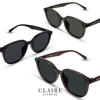 CLAIRE : (MU) แว่นกันแดดขานิ่ม รุ่น Malibu กันแดดเลนส์แท้ กันแดดUV400 | Sunglasses