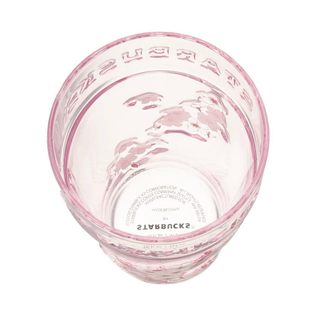 Starbucks Japan SAKURA 2026 Glass Tumbler Pink 473ml thumbnail 6