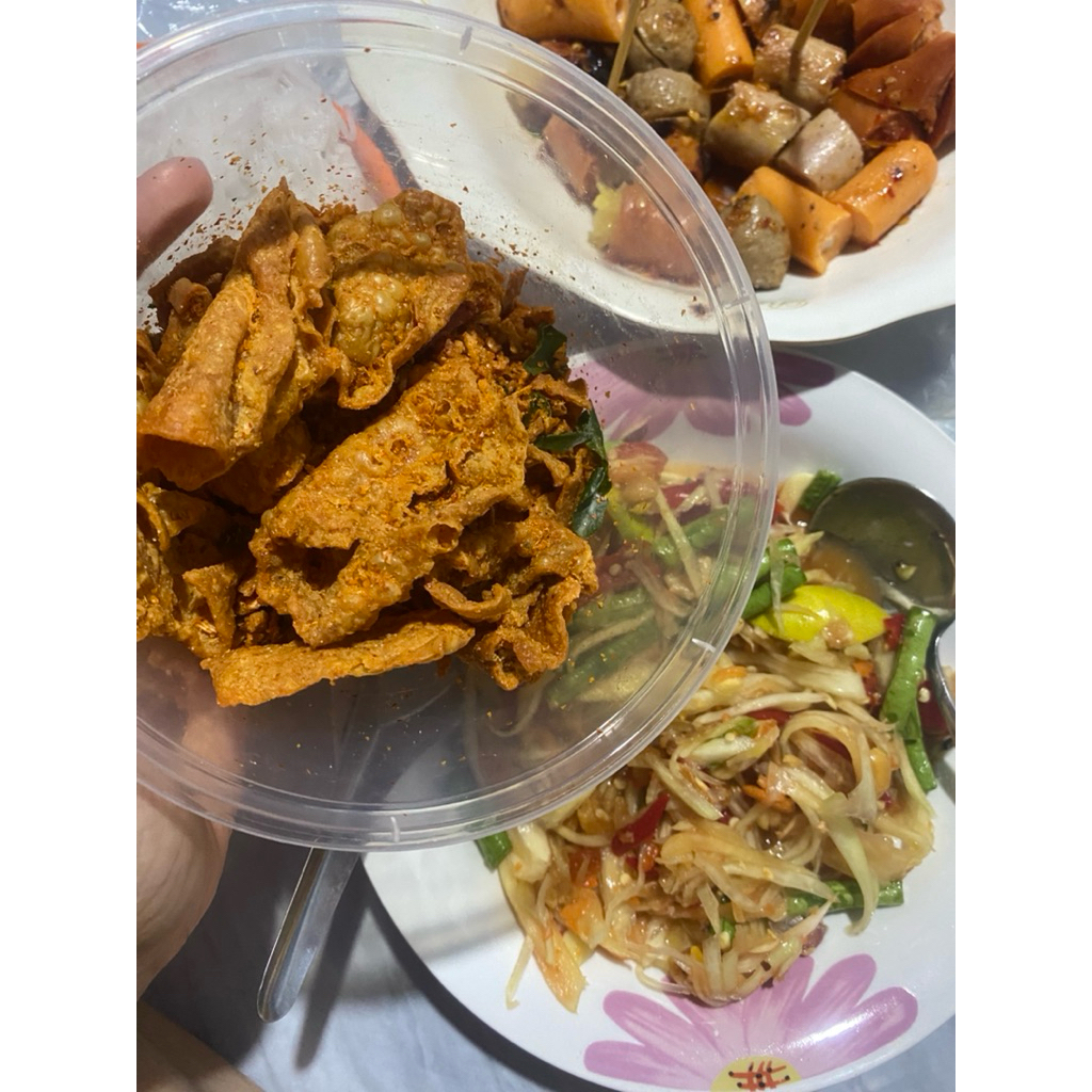 น้ำพริกหนังไก่กรอบอันนา (ฮาลาล) อร่อยแซ่บ‼️ รสชาติถึงเครื่อง ไม่เหม็นหืน ทำสดใหม่ทุกวัน ราคา ถูกที่สุด ดีลบีเคเค แกลเลอรีภาพที่ 3