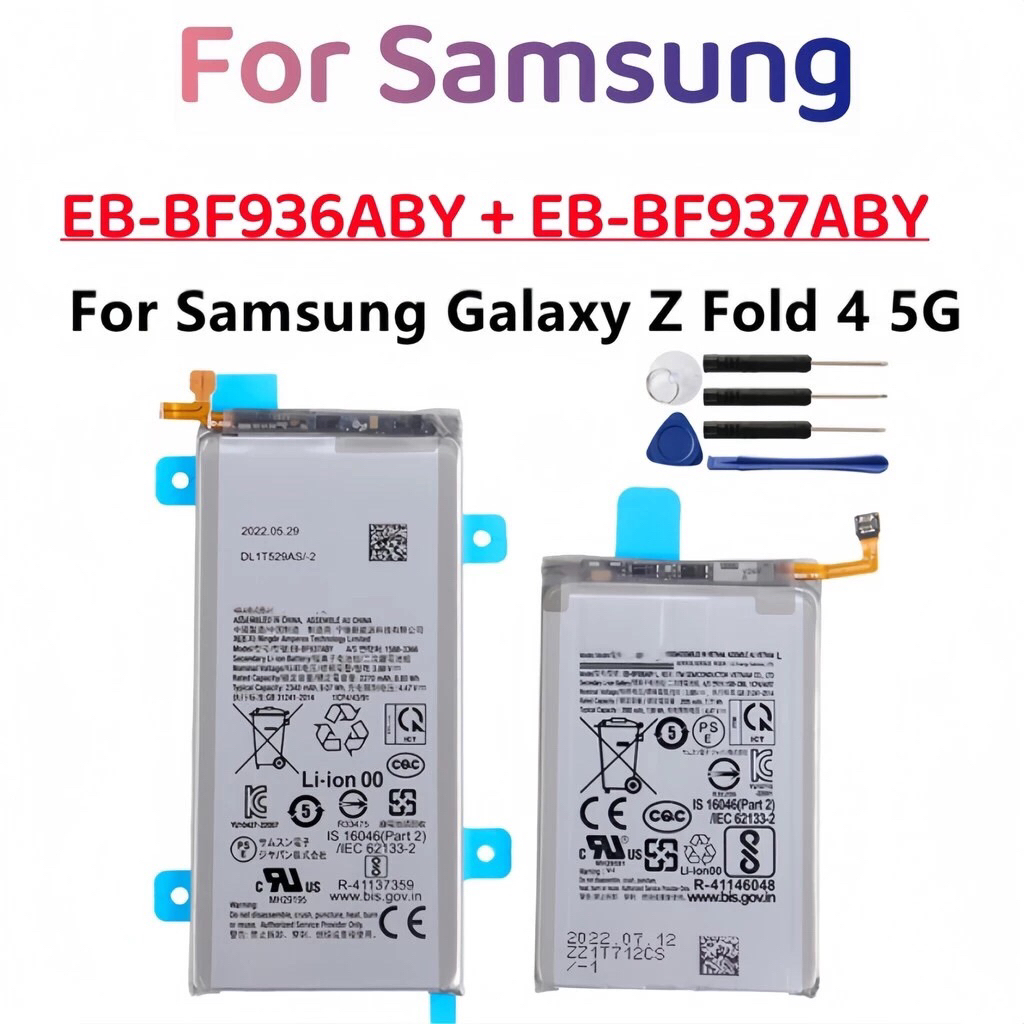 แบตเตอรี่ EB-BF937ABY EB-BF936ABY สำหรับ Samsung Galaxy Z Fold 4 5G F937 F936 + เครื่องมือฟรี