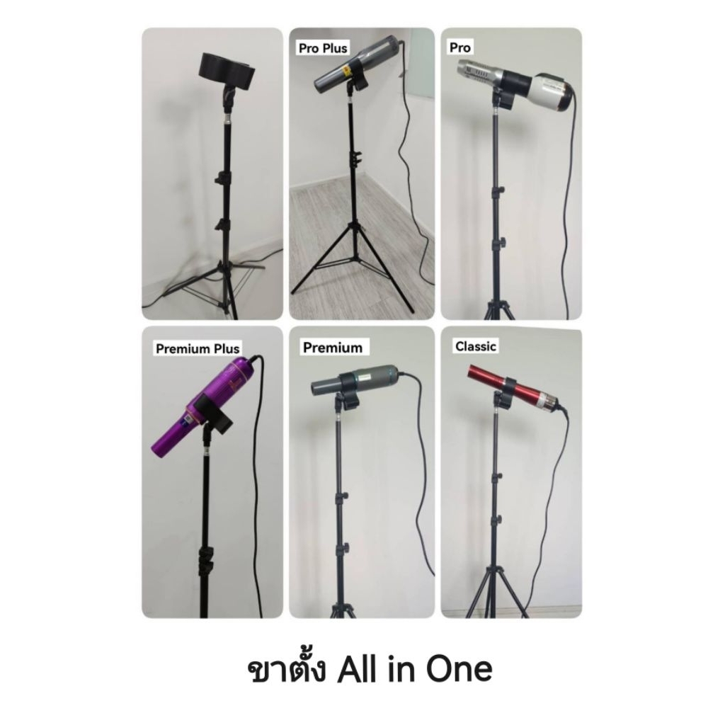 ขาตั้ง iTeraCare รุ่น All in One สำหรับ iTeraCare ทุกรุ่น รองรับน้ำหนักได้ 5 กก