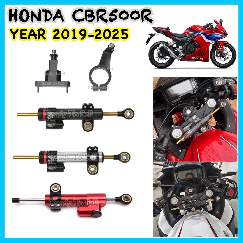 ขายึดกันสะบัด+กันสะบัดCBR500R HONDA วัสดุ:Aluminum