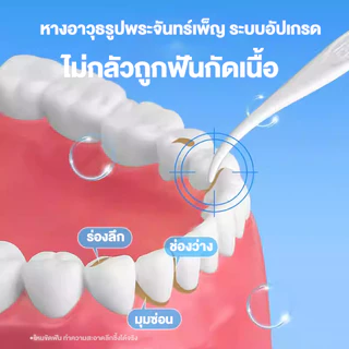 ทันตแพทย์ใช้มัน ไหมขัดฟันและเขี่ยเศษอาหารตามซอกฟัน ชนิดด้ามพลาสติก 50ชิ้น/กล่อง (อุปกรณ์ทำความสะอาดช่องปาก)