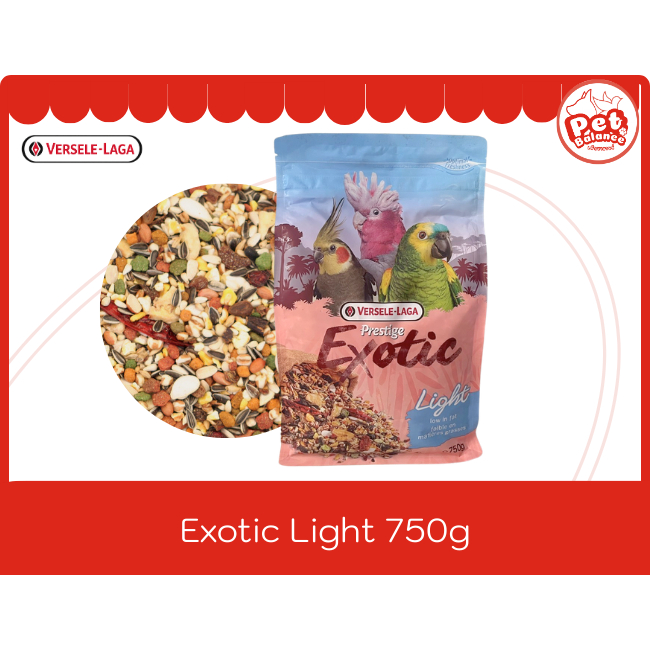 Versele-Laga Prestige Parrots Exotic Light (750g)