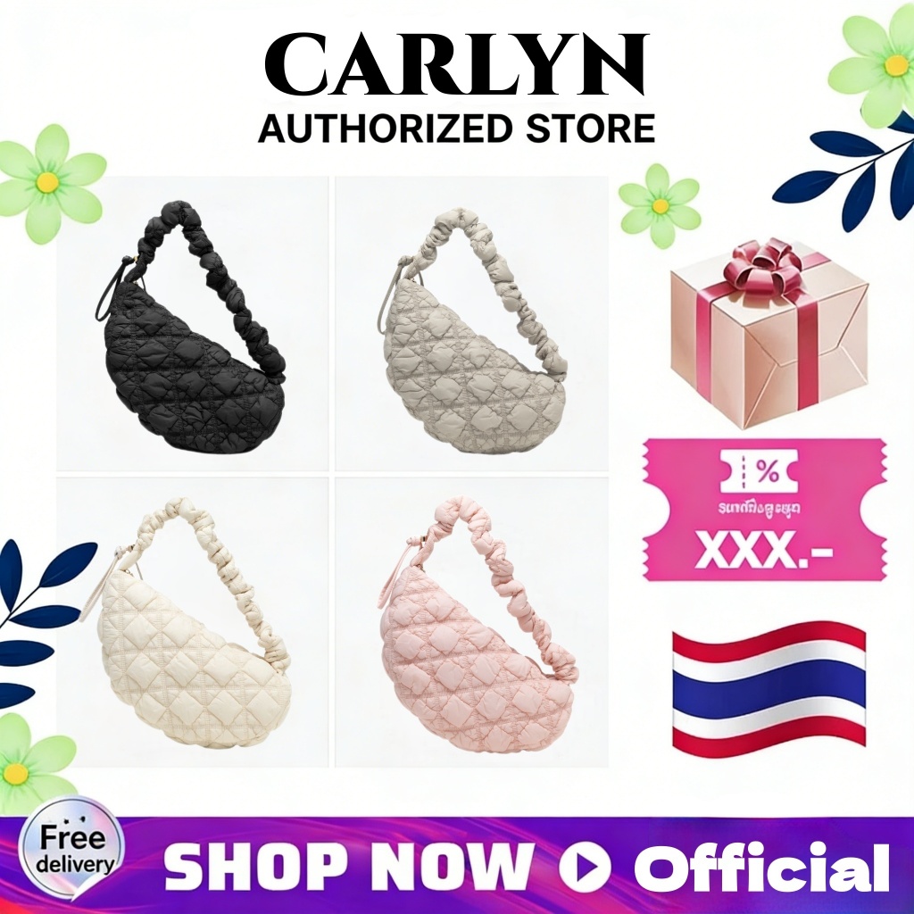 ❤️พร้อมส่ง💨 แท้ 100%❤️ CARLYN COZY M มีซิปล็อกสองชั้น สีสันหลากหลาย