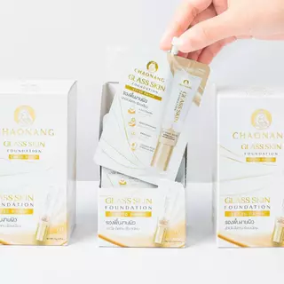 (6ซอง/กล่อง) Chaonang Cushion Concealer เจ้านาง รองพื้น รองพื้นเลดี้ปราง คุชชั่น คอลซีลเลอร์