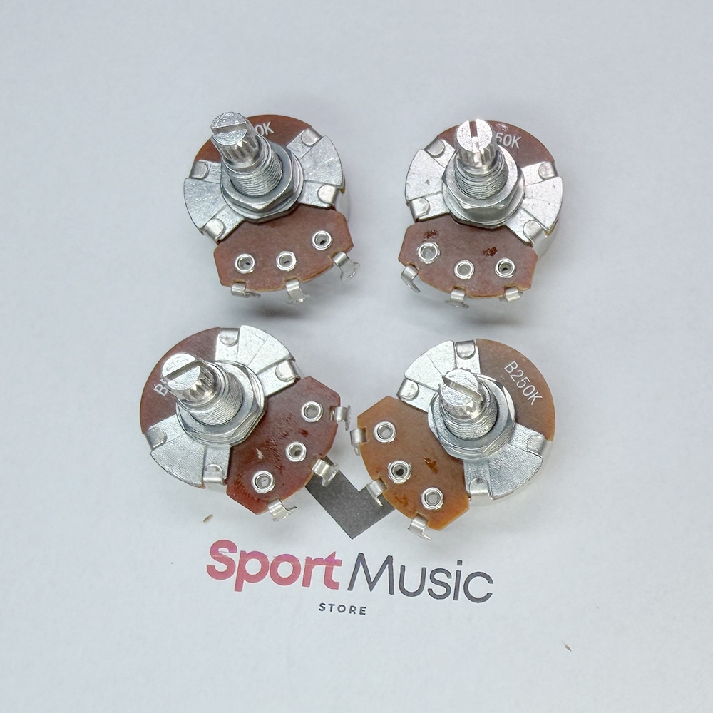 พ็อตกีตาร์ Guitar Pot potetiometer แบบ alpha วอลลุ่มกีตาร์ โทน (นำเข้าจากเกาหลี) : A250K A500K B250K