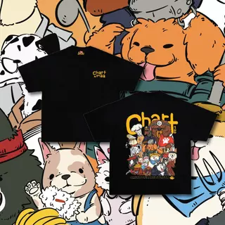 (เสื้อเฮียส่งออกภายใน1-2วัน) เสื้อชาติหมา ผ้า Cotton 100% ของแท้