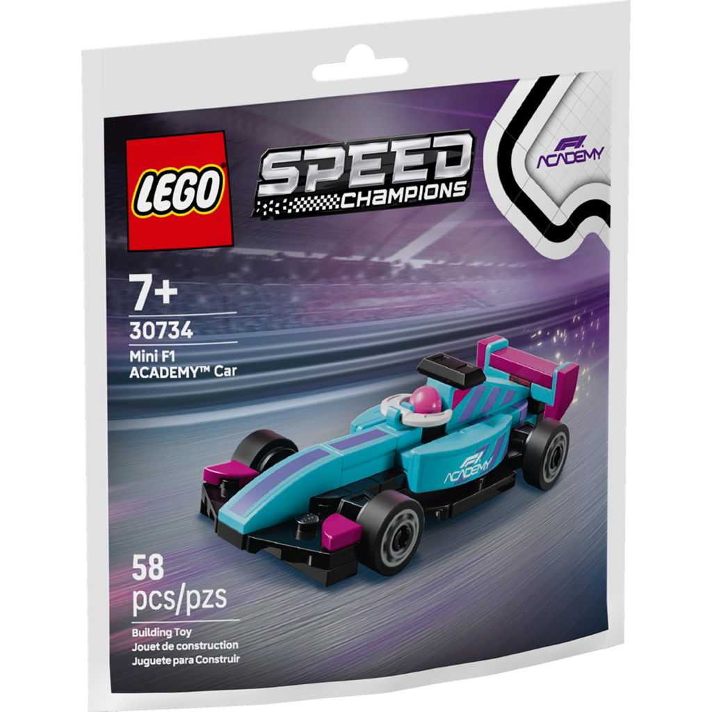 LEGO 30734 Mini F1 ACADEMY Car ของแท้ 100% มือหนึ่งพร้อมส่ง