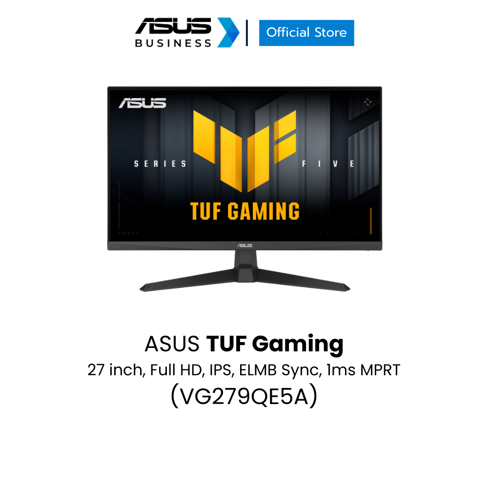 ASUS TUF VG279QE5A Gaming Monitor 27 inch, Full HD(1920x1080), Overclock to 146Hz( Above 144Hz), IPS