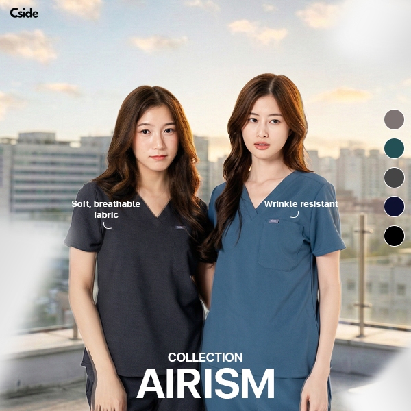 Cside Scrub - Airism Collection - (ชุดสครับ ชุดสครับหญิง ชุดสครับหมอ)