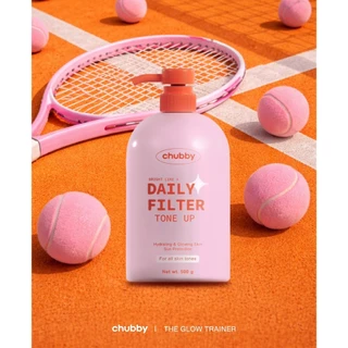 [โทนอัพพี่ดารา] ไซส์นักพอกกาย Chubby Daily Filter Tone Up 500 g. โทนอัพชับบี้