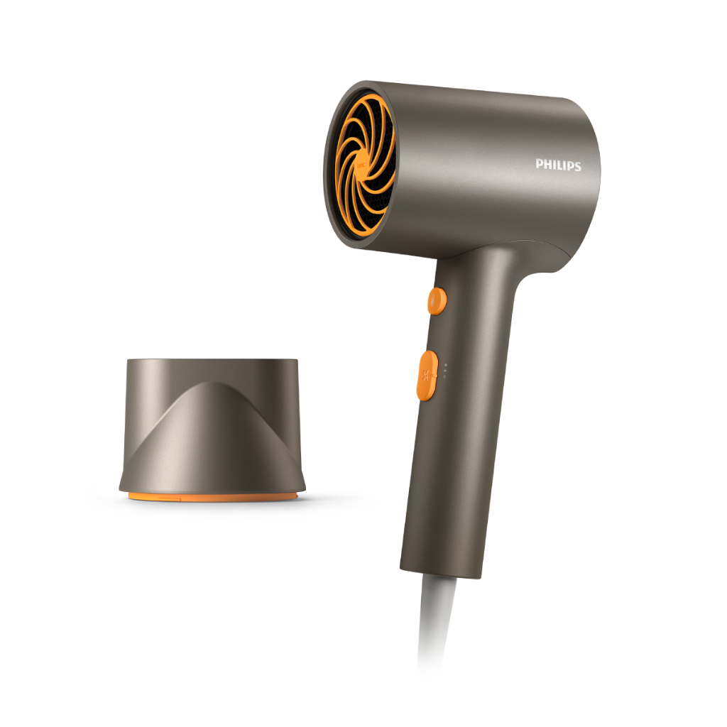 (Free gift) Philips ฟิลิปส์ ไดร์เป่าผม 1600W ผมนุ่มเงางามด้วย 30 ล้านไอออน รุ่น BHD321/00