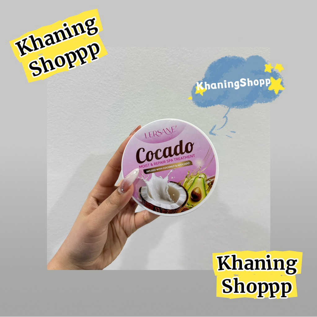‼️พร้อมส่ง‼️เเท้ 100% LERSANE' Cocado สปาทรีทเม้นท์ แก้ผมพัง บำรุงเส้นผม ให้ผมนุ่มสลวยเงางามเป็นประก