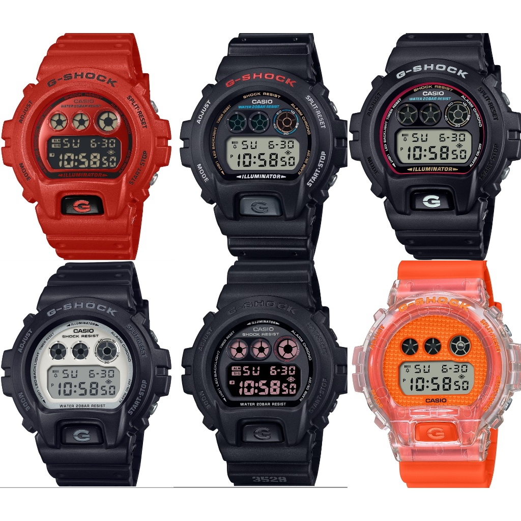 แท้ Cmg G-Shock G-shock ดิจิตอล ซีรีส์ 6900 DW-6900RRB-4 DW-6900 DW-6900WD DW-6900RL ประกัน Cmg 1 ปี