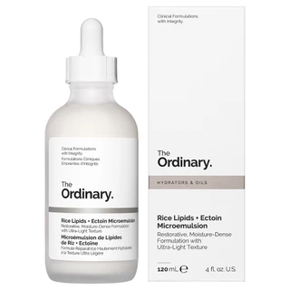 THE ORDINARY - Rice Lipids + Ectoin Microemulsion (1PCS) ดิ ออดินารี่ ไรซ์ ลิพิดส์ + เอคโตอิน ไมโครอิมัลชั่น