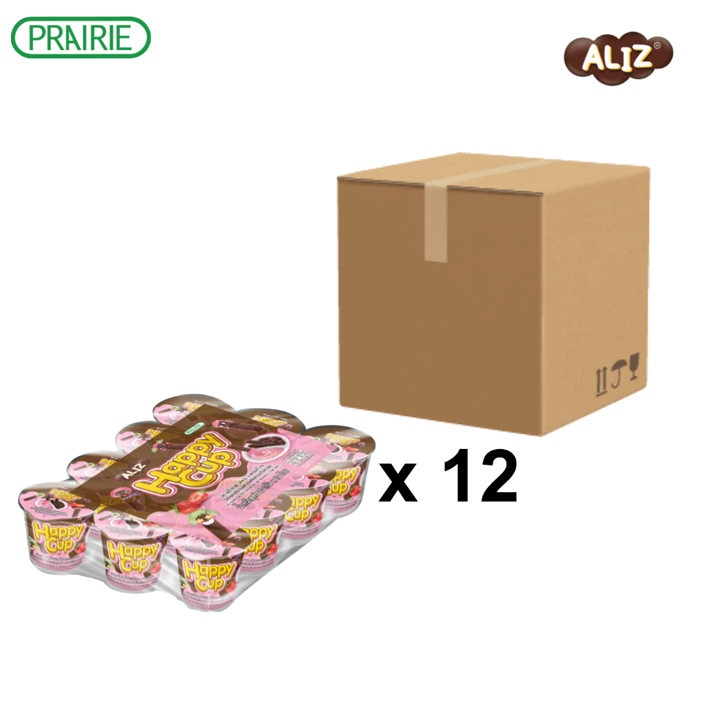 (ยกลัง) อลิซ แฮปปี้คัพ 20ก.x 12 แพ็ค I Aliz Happy Cup  20 g. x 12 Pack