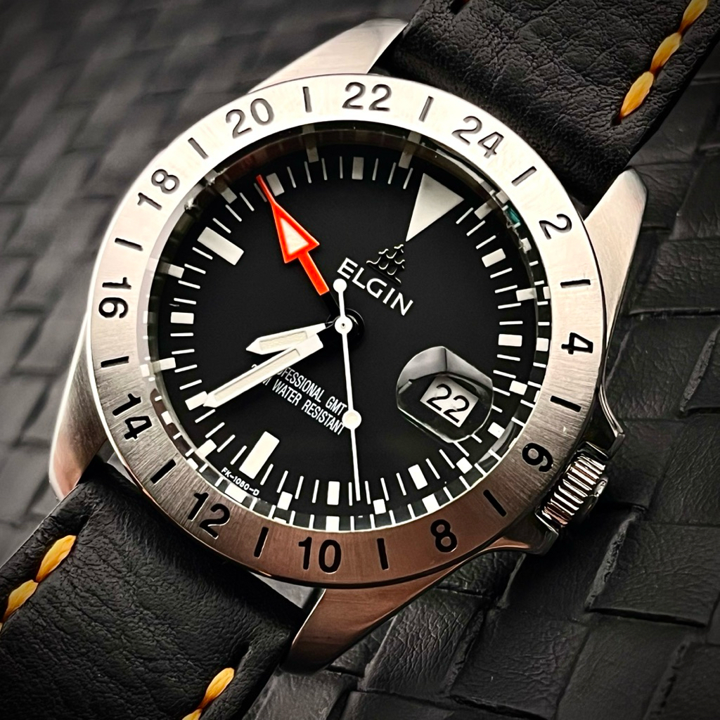 Elgin Professional GMT Watch