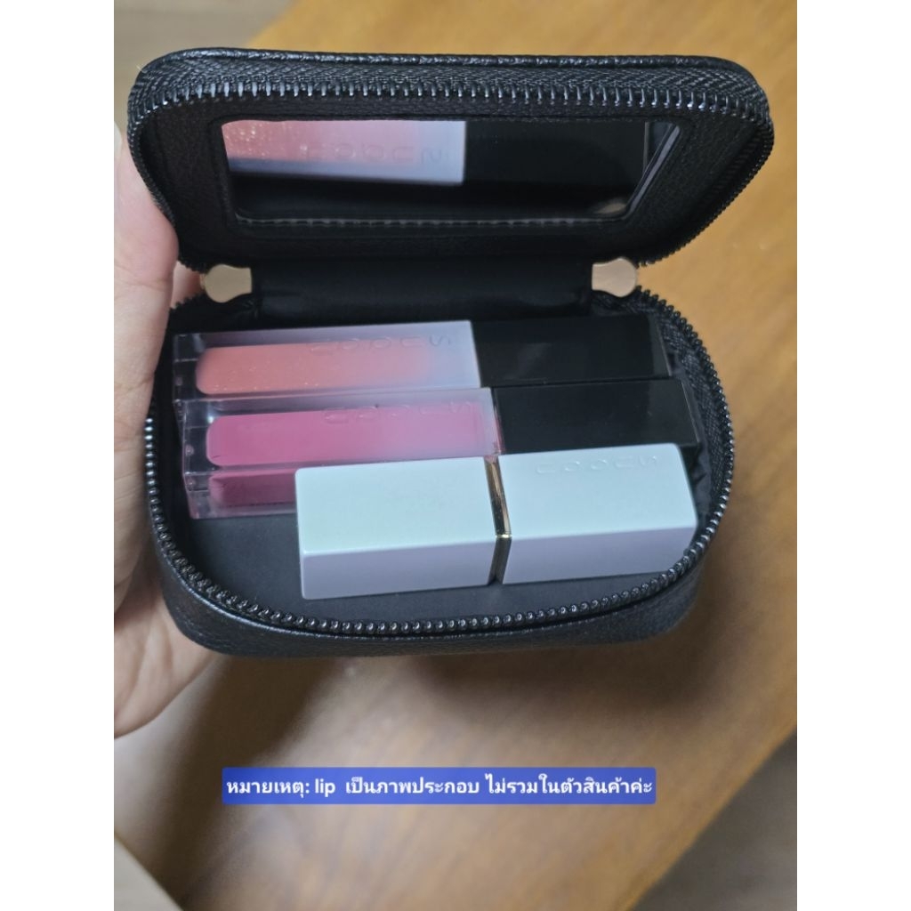 กระเป๋าซิปรอบ SUQQU ใส่ลิปสติก มีห่วงคล้องได้