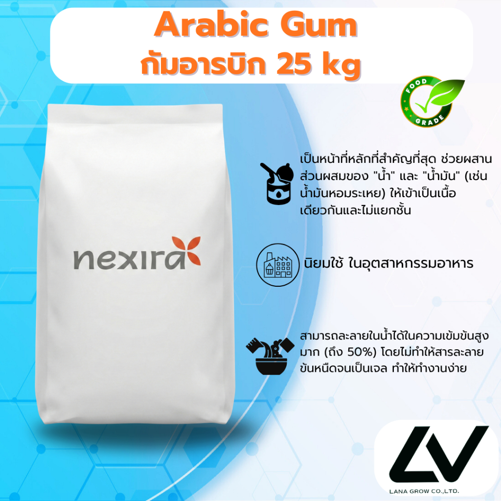 Gum Arabic อารบิค กัม 25kg