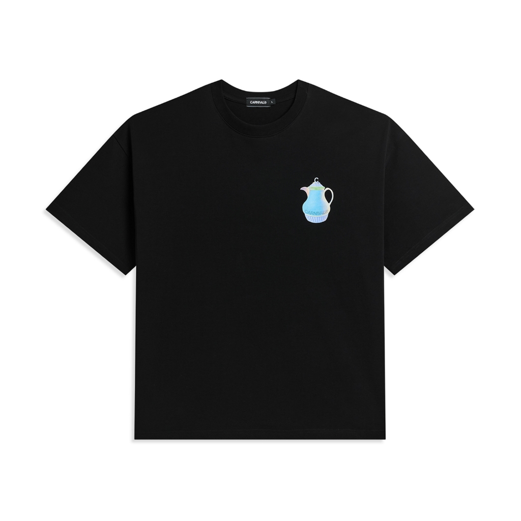 CARNIVAL CNVXARTT011BK KENZ OVS T-SHIRT BLACK – โปรปัง