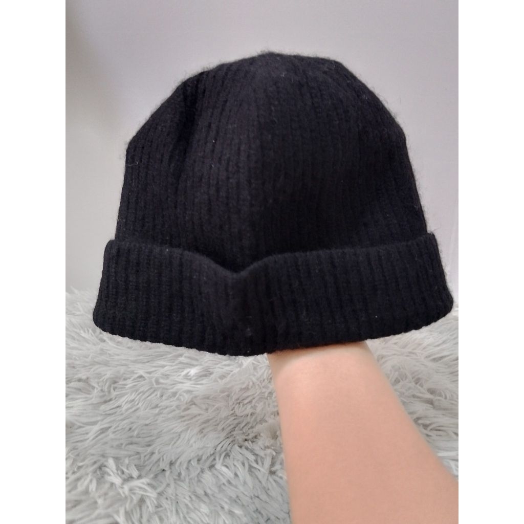 หมวกถัก ZARA แท้ สีดำ