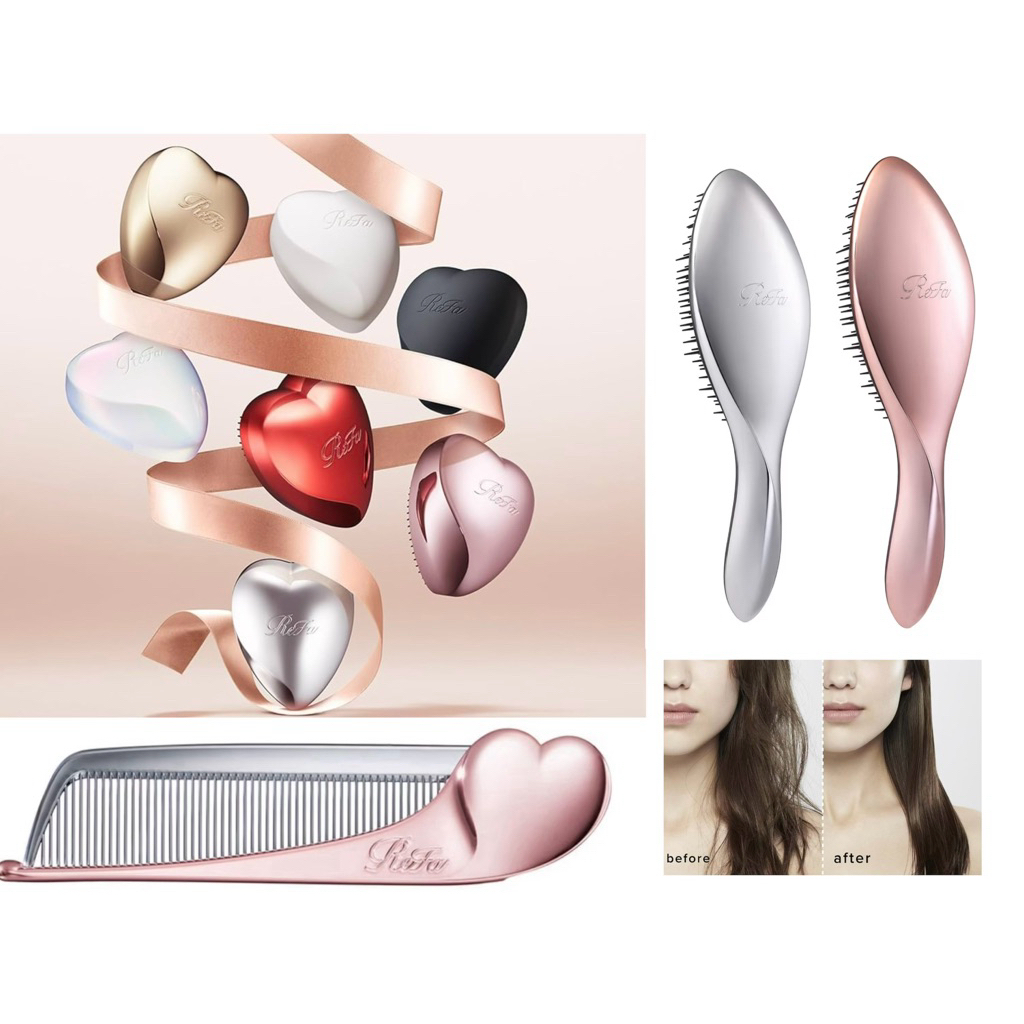 หวี ReFa HEART Comb Ayla/ReFa HEART COMB Aira  พร้อมส่งในไทย ส่งไว