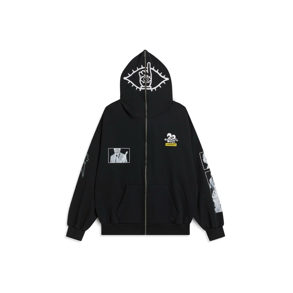 CARNIVAL X 20th CENTURY BOYS HOODIE BLACK