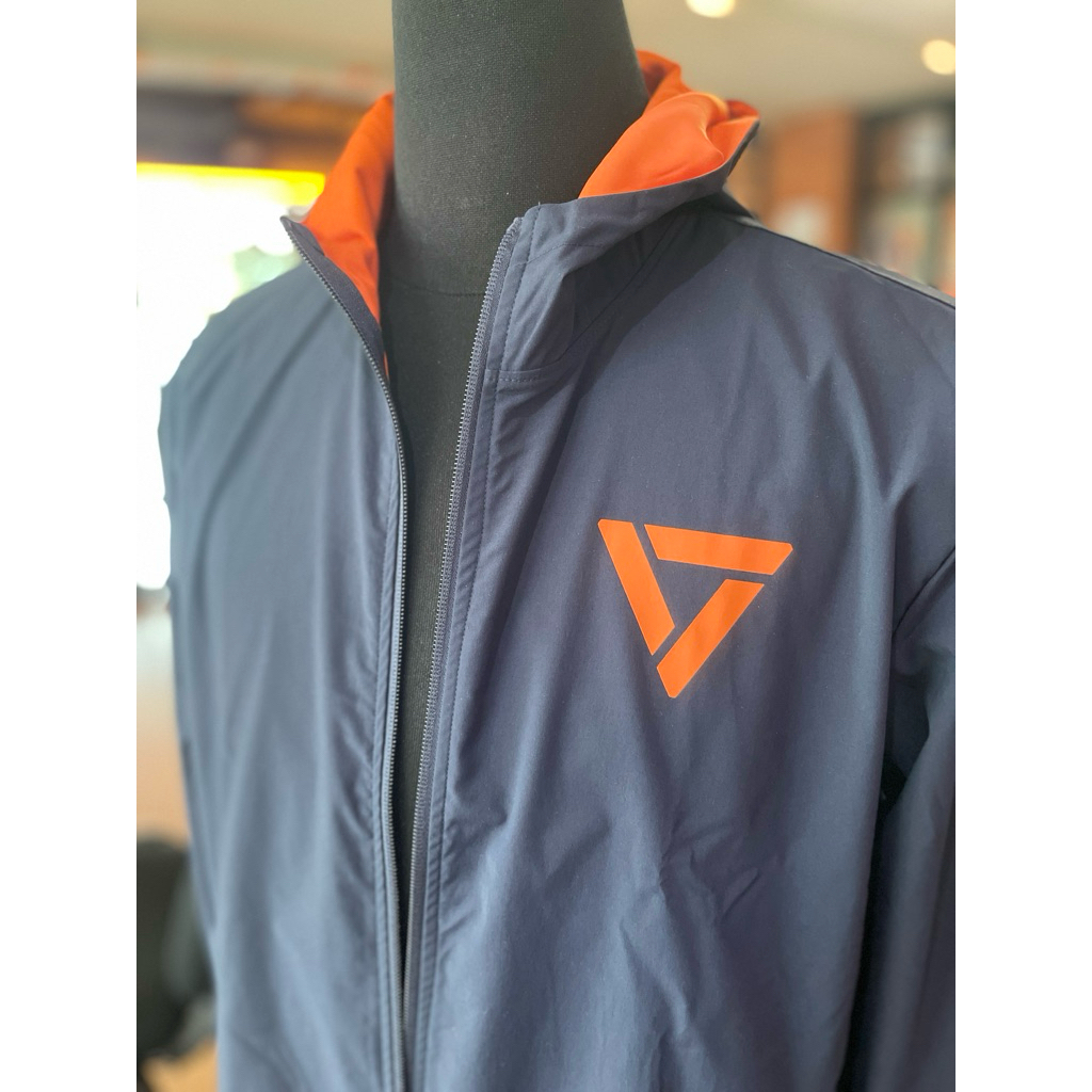 มาใหม่ !! แจ็คเก็ตสีกรมโลโก้ พรรคประชาชน ซับในสีส้มทั้งตัวเนื้อผ้าพรีเมี่ยมกันน้ำ กันลม กันแดด