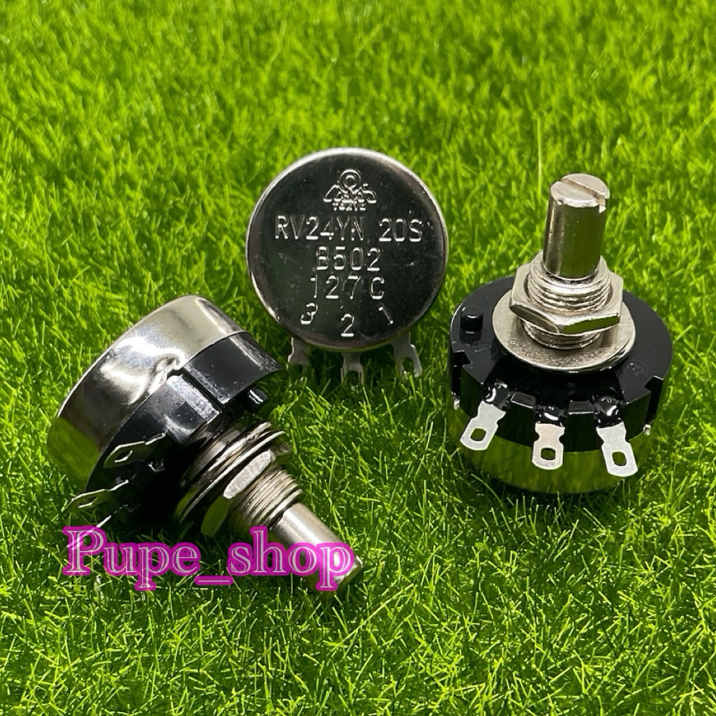 RV24YN 20S VR วอลลุ่ม(ค่าK)  1k/2K/3k/5k/10k/20k/30K/50k/100k/200k/250k/500k/100โอม/200โอม/500โอม/1M