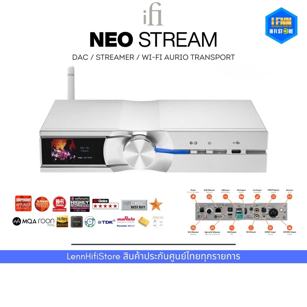 iFi NEO Stream / DAC/ Streamer/ Wi-Fi Audio Transport / ifi neo stream / LENNSHOP