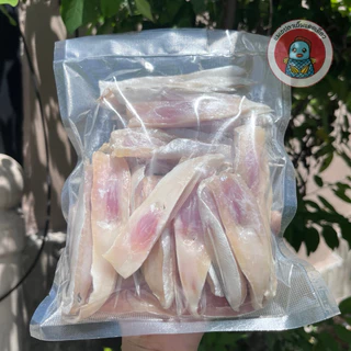 ท้องปลาจีนแดดเดียวแม่เอ๋ เค็มพอดี ขนาด500g