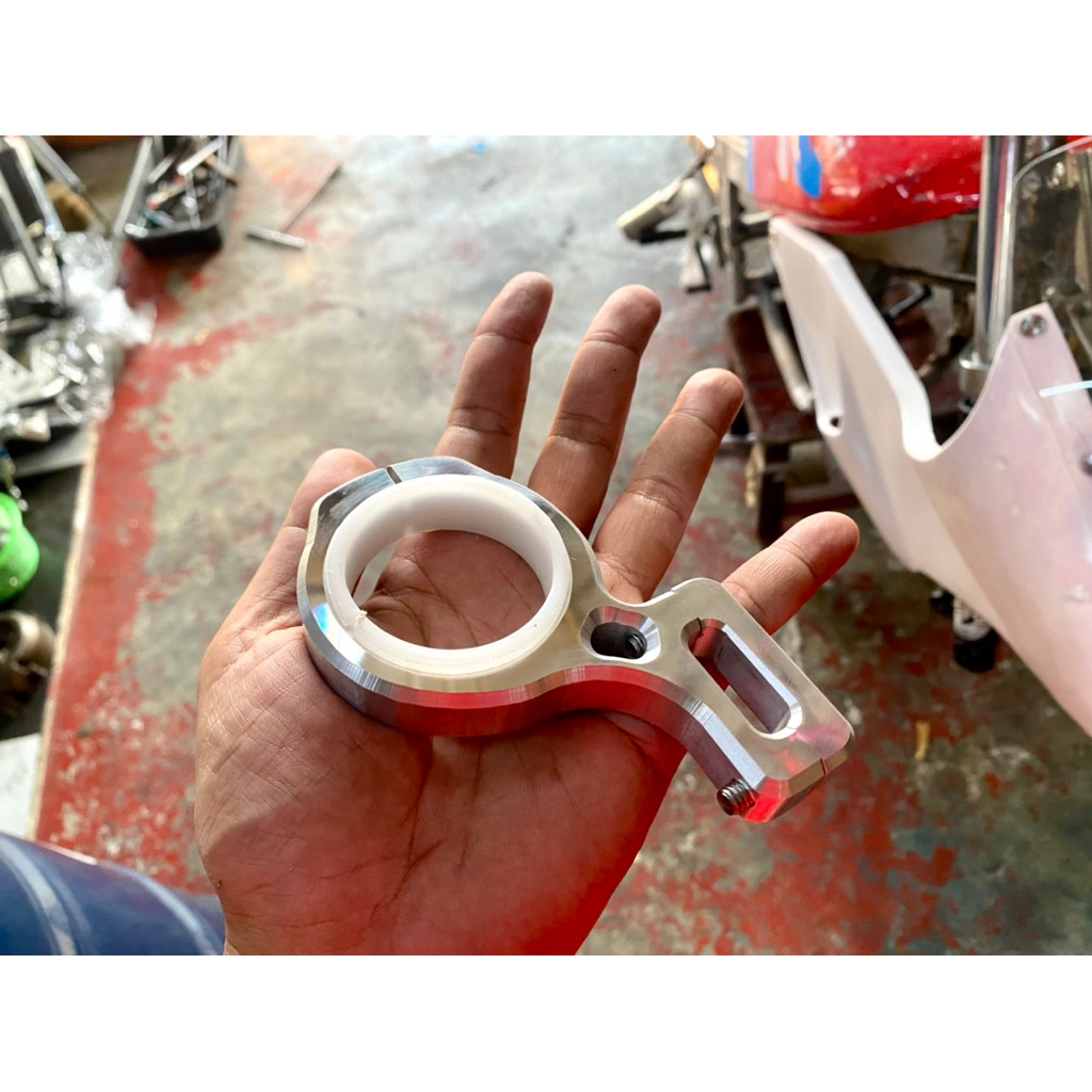 ขายึดกระปุกโช๊คเคอาหูบนงานตัดใหม่-Nitron/Ohlins/Cbt/Yss