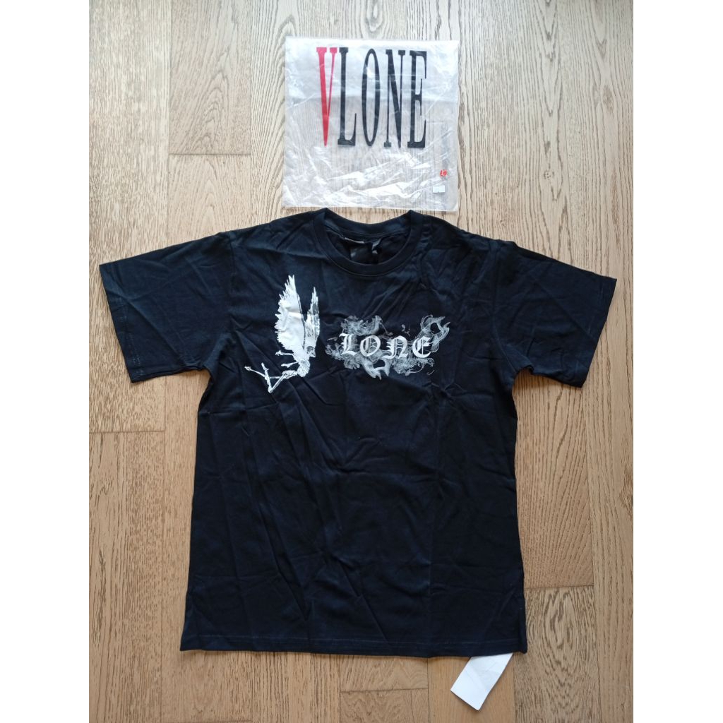 VLONE Smoke Demon Angel T-Shirt Black Size L - ของใหม่ ป้ายครบ พร้อมถุง