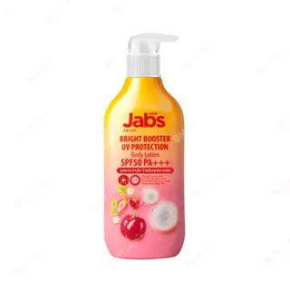 Jabs bright booster UV Protection SPF50 PA+++ แจ๊บส์ ครีมกันแดด โลชั่นกันแดด 450ml