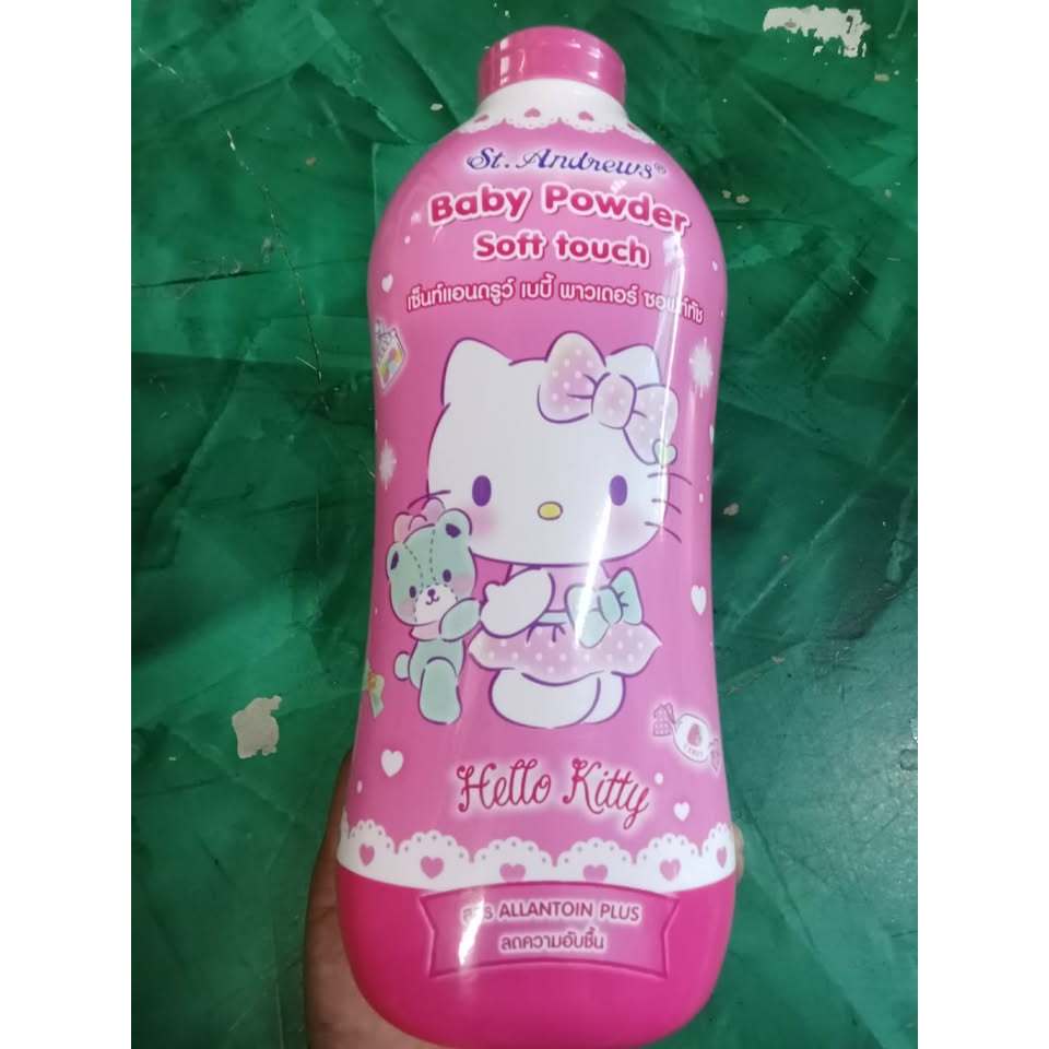 st.andrews แป้งเด็ก ซอฟท์ทัช สูตร ALLANTOIN PLUS ลดความอับชื้น ขนาด 500 กรัม