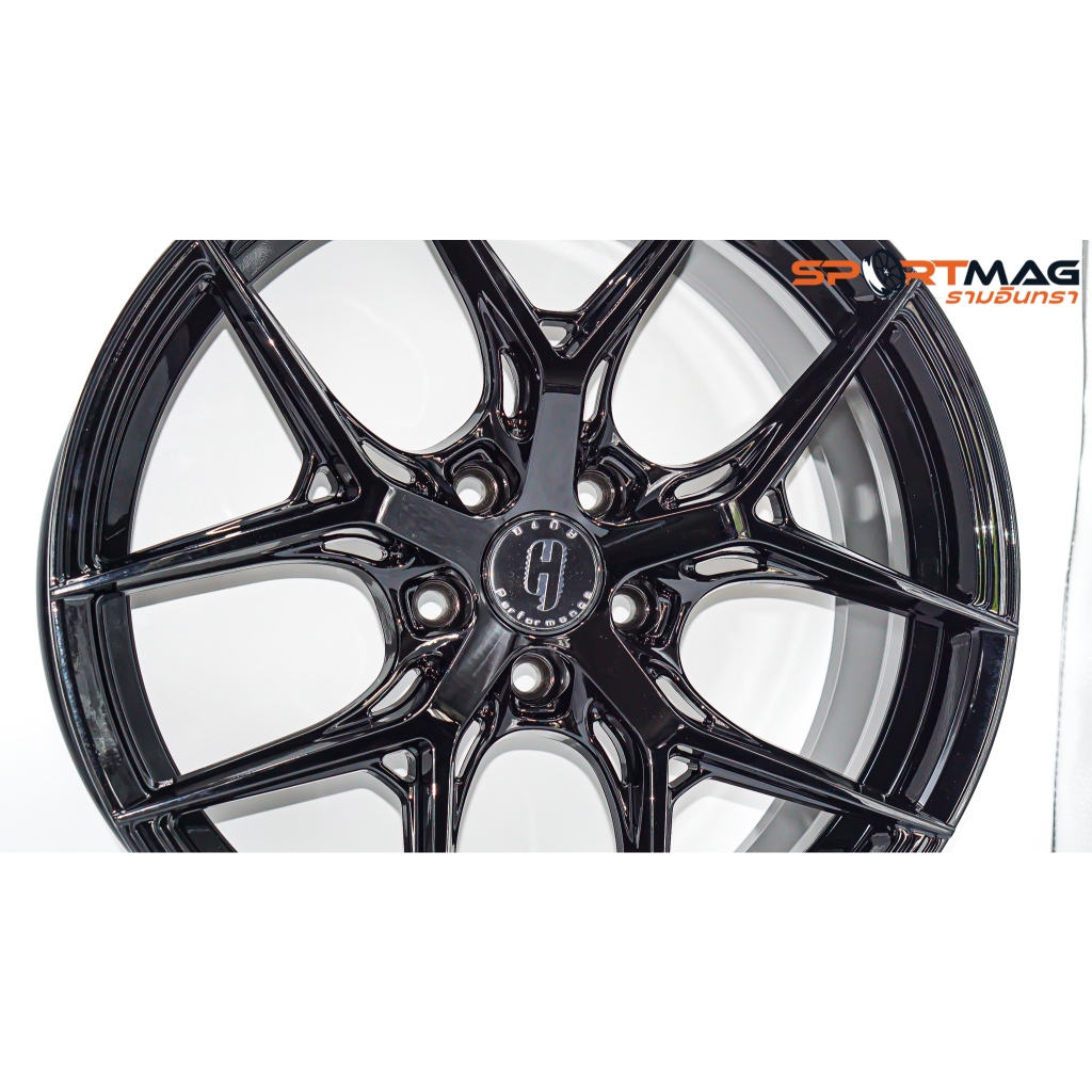 แม็กใหม่ APP VL2 สีดำเงา (BKIM) สเปค 8-18นิ้ว 5รู120 Offset35 (F-VL2)